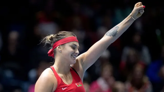 ĐT Pháp và ĐT Belarus vào bán kết Fed Cup 2019 - Ảnh 4.