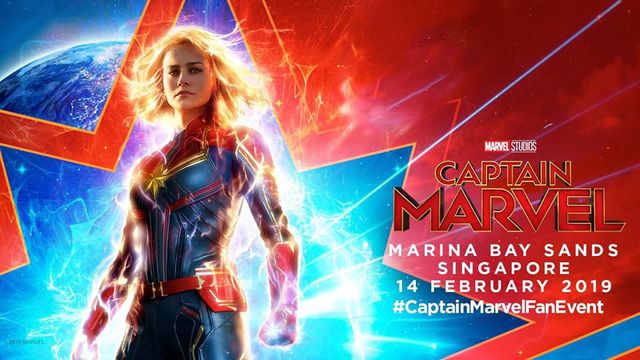 Hoa hậu Việt Nam 2016 Đỗ Mỹ Linh đại diện Việt Nam giao lưu dàn diễn viên phim Đại úy Marvel tại Singapore - Ảnh 1.