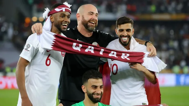 ẢNH: Nhìn lại những khoảnh khắc đăng quang chức vô địch Asian Cup 2019 của ĐT Qatar - Ảnh 13.