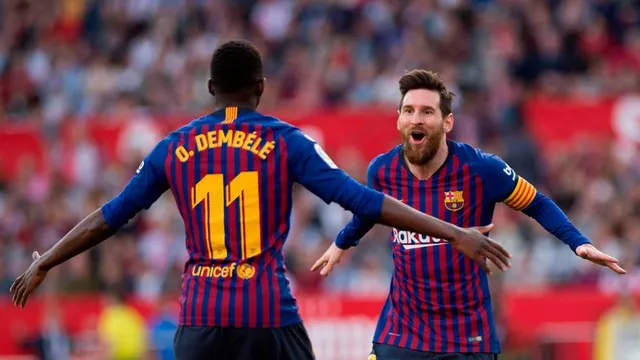 Messi lập siêu kỷ lục, Barca ngược dòng ngoạn mục trước Sevilla - Ảnh 2.