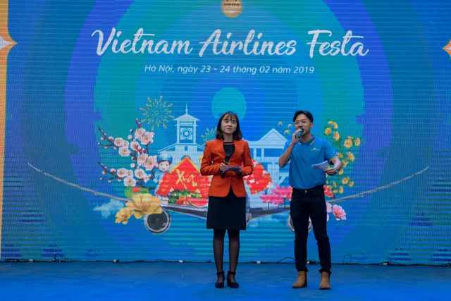 Không khí xuân rộn ràng tại Vietnam Airlines Festa - Lễ hội Tết cổ Truyền - Ảnh 1.