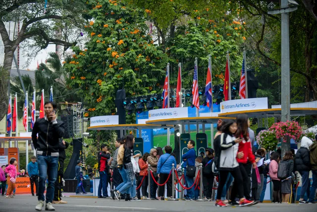 Không khí xuân rộn ràng tại Vietnam Airlines Festa - Lễ hội Tết cổ Truyền - Ảnh 2.