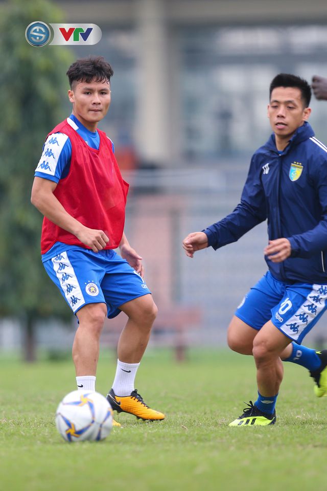 CLB Hà Nội tập luyện chuẩn bị cho trận ra quân tại AFC Cup 2019 - Ảnh 5.