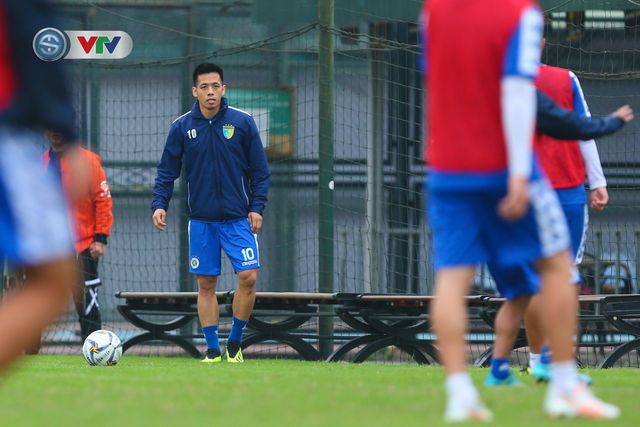 CLB Hà Nội tập luyện chuẩn bị cho trận ra quân tại AFC Cup 2019 - Ảnh 3.