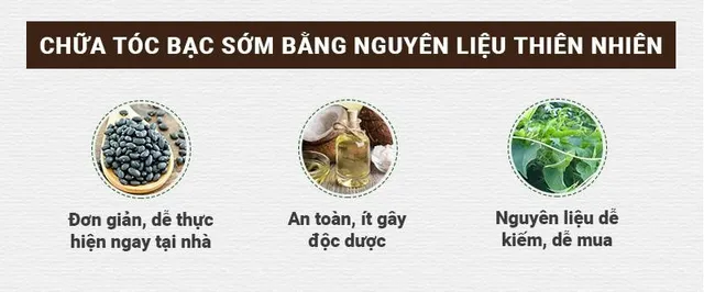 Chữa tóc bạc sớm tại nhà bằng nguyên liệu thiên nhiên chưa bao giờ dễ dàng đến thế - Ảnh 1.