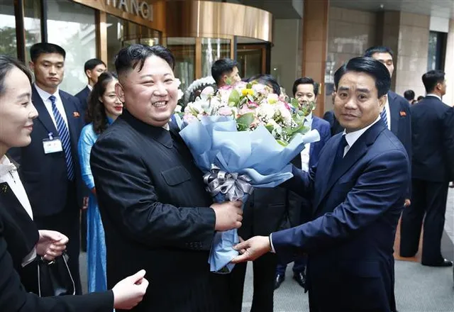 Chủ tịch Triều Tiên Kim Jong-un rời Hà Nội - Ảnh 1.