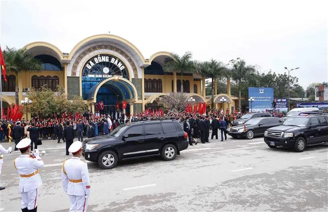 Chùm ảnh: Chủ tịch Triều Tiên Kim Jong-un rời ga Đồng Đăng (Lạng Sơn), kết thúc chuyến công du tới Việt Nam - Ảnh 4.