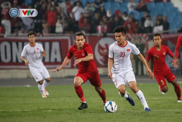 ẢNH: Ghi bàn ở phút bù giờ, U23 Việt Nam giành chiến thắng nghẹt thở trước U23 Indonesia - Ảnh 4.