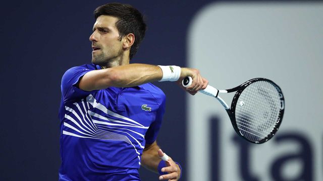 Miami mở rộng 2019: Isner, Djokovic giành quyền đi tiếp, Fognini bị loại - Ảnh 2.