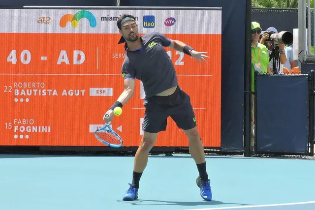 Miami mở rộng 2019: Isner, Djokovic giành quyền đi tiếp, Fognini bị loại - Ảnh 4.