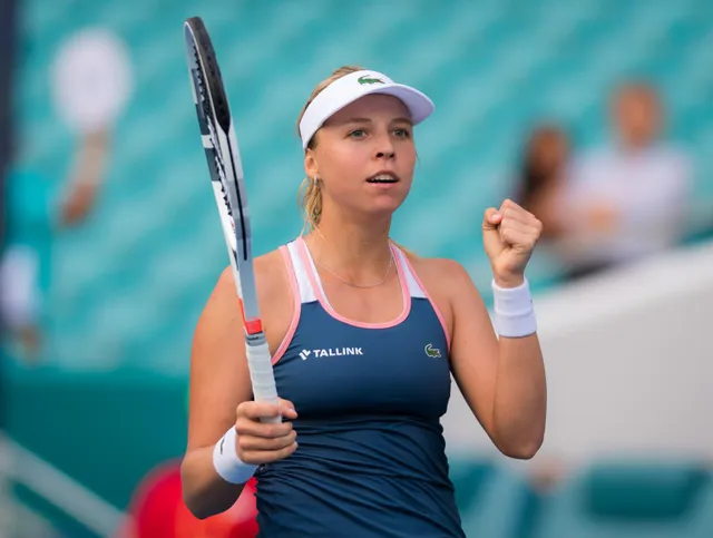 Anett Kontaveit buộc Hsieh Su Wei dừng bước ở tứ kết Miami mở rộng 2019 - Ảnh 2.