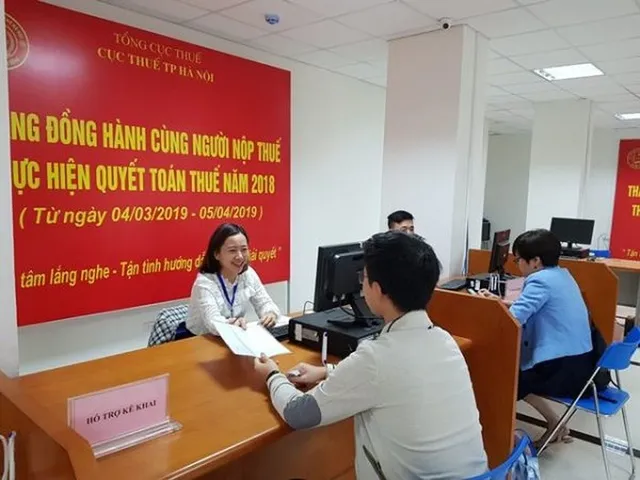 Cục Thuế Hà Nội chạy nước rút trong mùa quyết toán thuế - Ảnh 1.