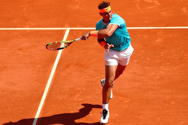 Thắng áp đảo Bautista Agut, Nadal khởi đầu hoàn hảo tại Monte Carlo Masters - Ảnh 1.