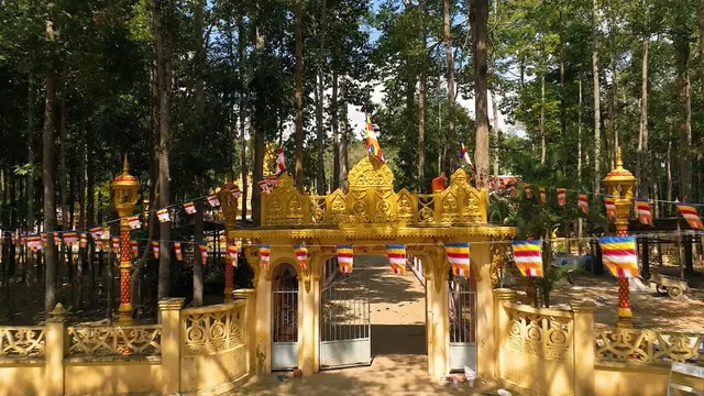 Nét đẹp chùa Khmer nhìn từ trên cao - Ảnh 1.