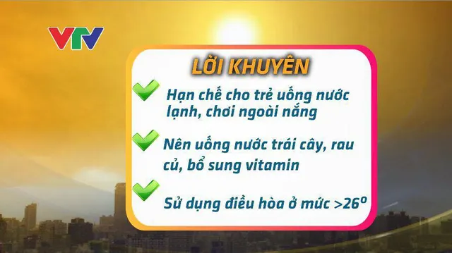 Lưu ý phòng bệnh cho trẻ trong thời điểm nắng nóng gay gắt - Ảnh 2.