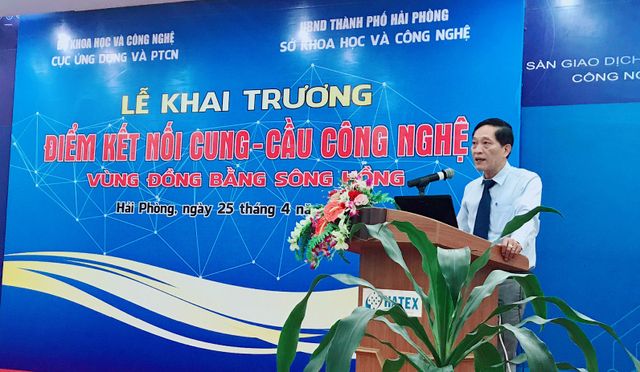 Khai trương điểm kết nối cung - cầu công nghệ vùng Đồng bằng sông Hồng - Ảnh 1.