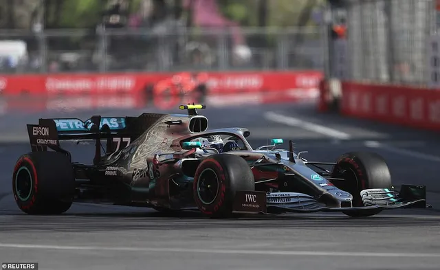 Đua xe F1: Valtteri Bottas giành chiến thắng tại GP Azerbaijan - Ảnh 1.