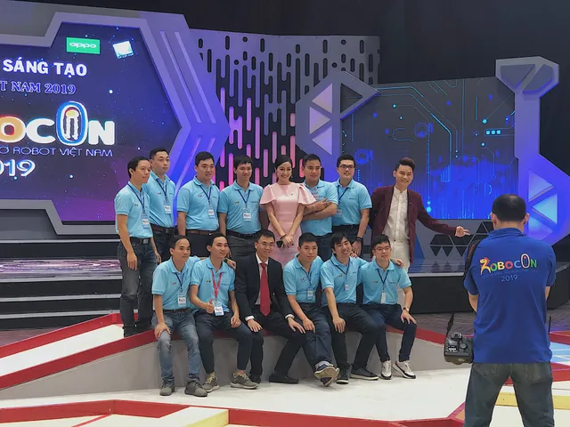 Những người làm nên vòng loại Robocon Việt Nam 2019 khu vực phía Bắc - Ảnh 1.