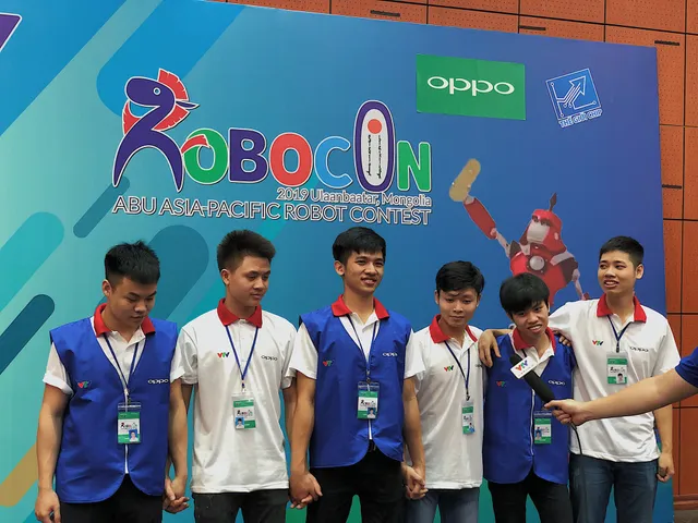 Đại học Sư phạm Kỹ thuật Hưng Yên liên tiếp giành chiến thắng tại vòng loại Robocon Việt Nam 2019 - Ảnh 3.