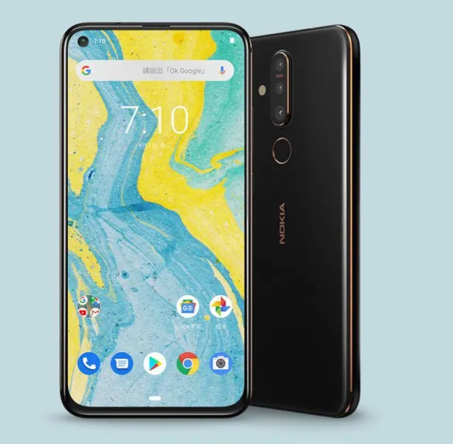 Nokia X71 ra mắt với chip Snapdragon 660, màn hình đục lỗ, 3 camera sau - Ảnh 1.