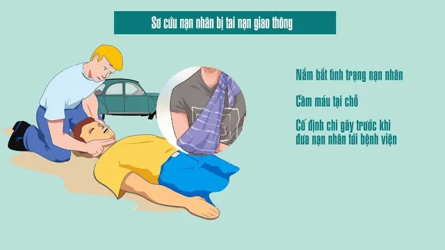 Sơ cứu nạn nhân bị tai nạn giao thông thế nào cho đúng? - Ảnh 1.