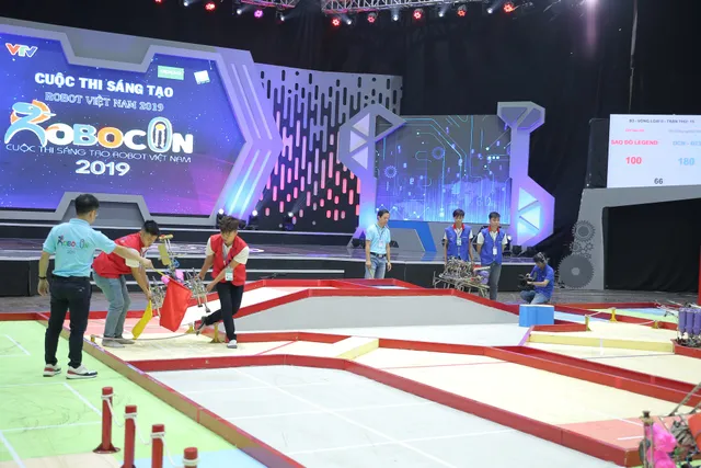 Robocon Việt Nam 2019: Xây dựng bất ngờ vượt qua người anh em Bách khoa - Ảnh 42. Robocon Việt Nam 2019: Xây dựng bất ngờ vượt qua người anh em Bách khoa - Ảnh 42.