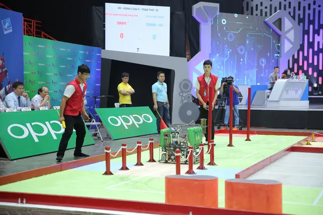 Robocon Việt Nam 2019: Xây dựng bất ngờ vượt qua người anh em Bách khoa - Ảnh 51. Robocon Việt Nam 2019: Xây dựng bất ngờ vượt qua người anh em Bách khoa - Ảnh 51.