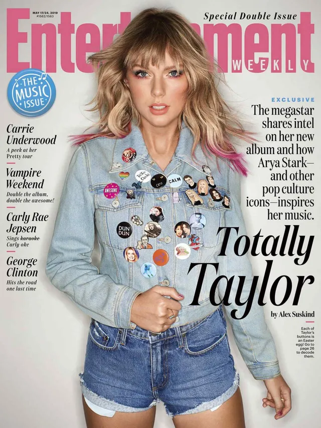 Taylor Swift khoe chân dài miên man trên Entertainment Weekly - Ảnh 4.