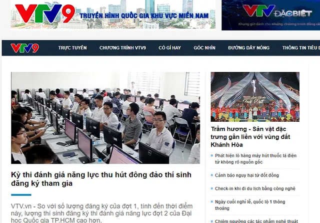 Ra mắt trang web và YouTube VTV9