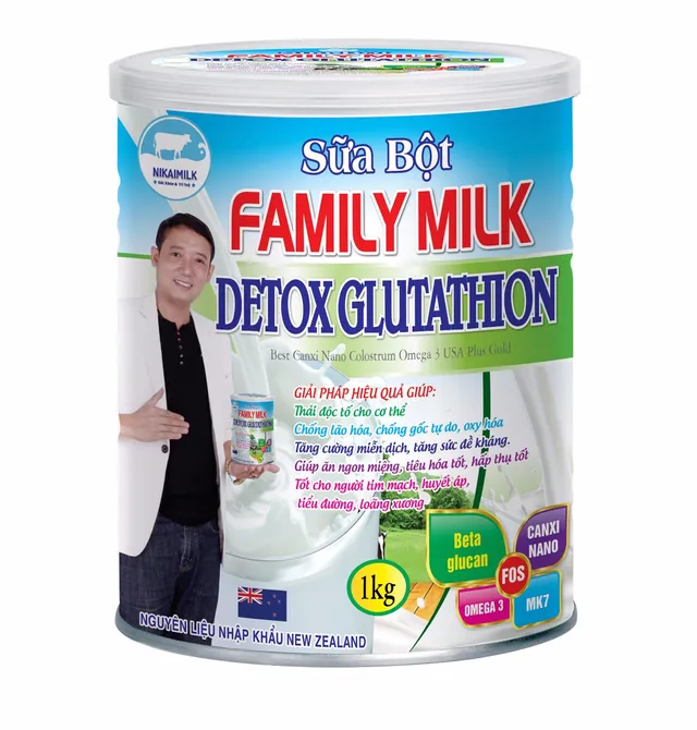 Sữa Family milk detox glutathion - món quà tuyệt vời của mọi gia đình - Ảnh 1.