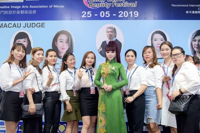 Hoa hậu Hà Thu Trang làm Trưởng ban giám khảo cuộc thi phun xăm quốc tế Asia Pacific Beauty Festival 2019 - Ảnh 5.