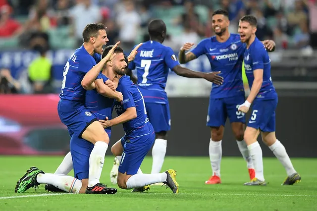 ẢNH: Hazard lập cú đúp, Chelsea giành ngôi vô địch Europa League - Ảnh 12.