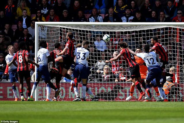 Nhận 2 thẻ đỏ, Tottenham thất bại trên sân Bournemouth - Ảnh 3.