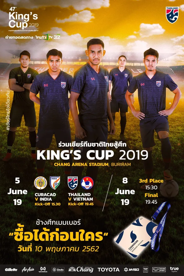 ĐT Việt Nam gặp ĐT Thái Lan ngay trận đầu tiên tại Kings Cup 2019 - Ảnh 2.