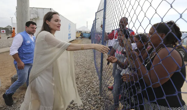 Nữ minh tinh Holywood  Angelina Jolie kêu gọi hỗ trợ trẻ em Venezuela - Ảnh 3.