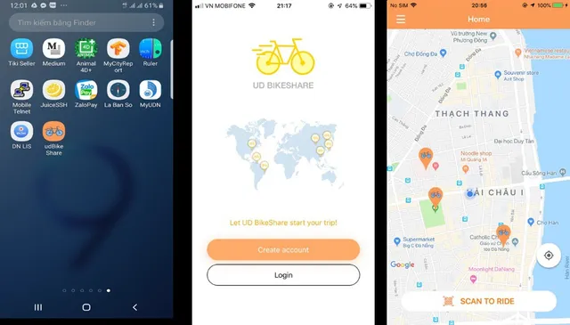 Đà Nẵng sẽ có các điểm cho thuê xe đạp qua ứng dụng thông minh - Ảnh 1.