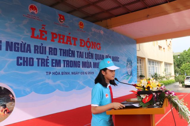 Phát động phòng ngừa rủi ro thiên tai liên quan đến đuối nước cho trẻ em trong mùa mưa lũ - Ảnh 3.