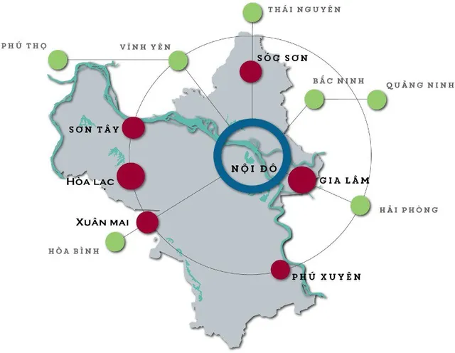 Phó Thủ tướng Trịnh Đình Dũng: Phải xây dựng đô thị đối trọng để giảm áp lực dân số cho Hà Nội, TP.HCM - Ảnh 1.