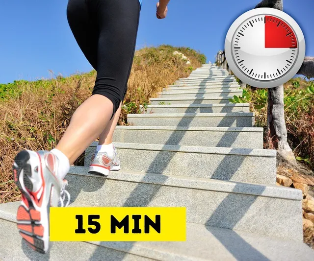 Bài tập giúp đánh bay mỡ bụng chỉ với 15 phút mỗi ngày - Ảnh 1. Bài tập giúp đánh bay mỡ bụng chỉ với 15 phút mỗi ngày - Ảnh 1.