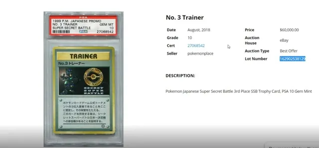 Thẻ bài Pokemon trị giá 60.000 USD bị mất tích - Ảnh 1.