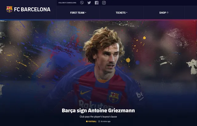 CHÍNH THỨC: Barcelona chiêu mộ thành công Griezmann - Ảnh 1.