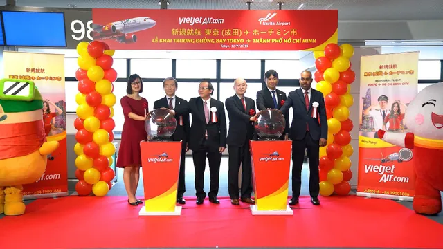 Vietjet khai trương đường bay TP.HCM - Tokyo - Ảnh 1.