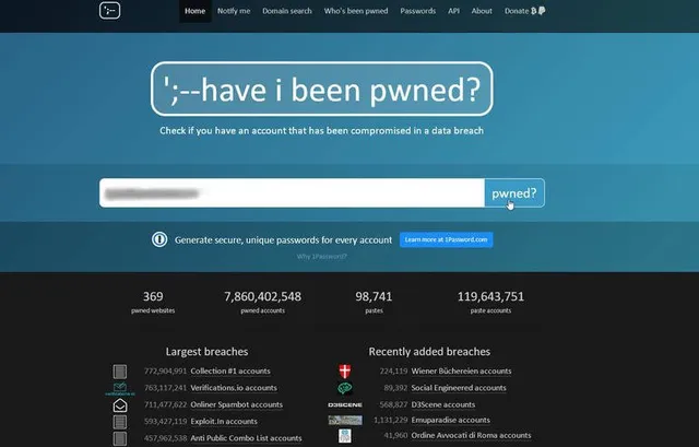 Tiết lộ hai website giúp bạn biết mật khẩu facebook của mình có bị lộ hay không - Ảnh 1.