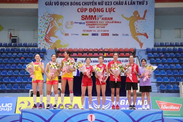 Giải bóng chuyền nữ U23 châu Á 2019: Trung Quốc vô địch lần 2, Thanh Thúy là chủ công xuất sắc nhất - Ảnh 4.