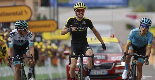 Simon Yates về nhất chặng 15 giải xe đạp Tour de France - Ảnh 1.