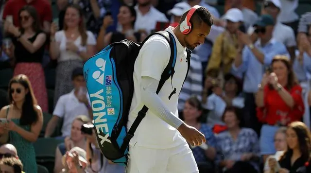 Wimbledon 2019: Cố tình đánh bóng vào ngực Nadal, Kyrgios từ chối xin lỗi - Ảnh 2.