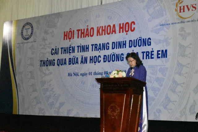 Cải thiện tình trạng dinh dưỡng thông qua bữa ăn học đường của trẻ em - Ảnh 3.