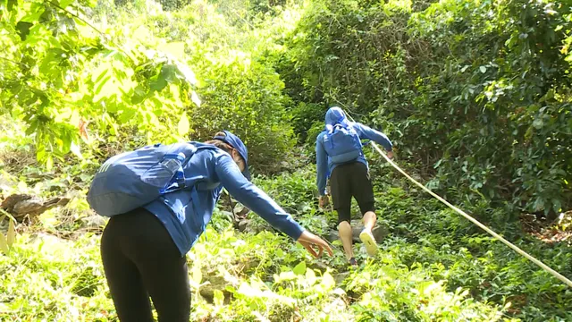 Sau nhiều lần bất hòa, Đỗ Mỹ Linh - Xuân Tiền bất ngờ bứt phá về nhất chặng 6 Cuộc đua kỳ thú - Ảnh 2.