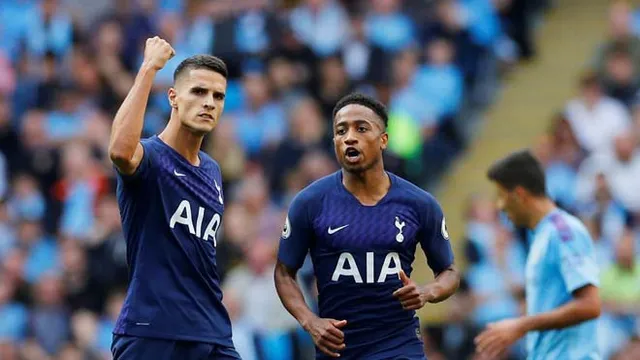 ẢNH: Man City đã đánh rơi chiến thắng phút bù giờ trước Tottenham vì VAR như thế nào? - Ảnh 5.