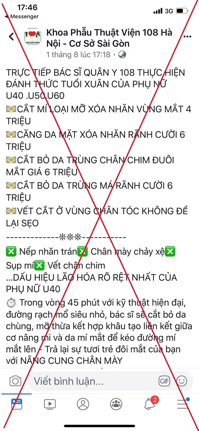 Mạo danh bệnh viện bán thuốc điều trị bạc tóc, rụng tóc - Ảnh 2.